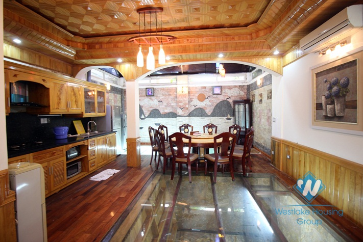 Unique villa for rent in Ciputra, Tay Ho, Hanoi. 